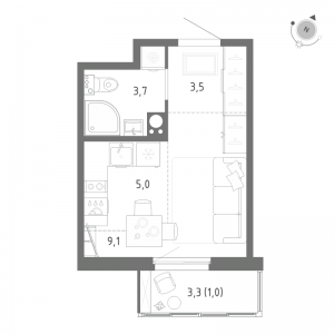 планировка, фото №1