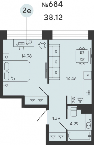 планировка, фото №1