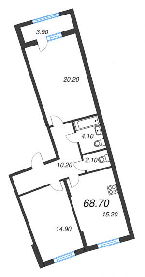 планировка, фото №1