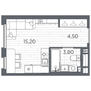 планировка, фото №1