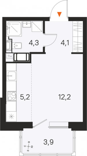 планировка, фото №1