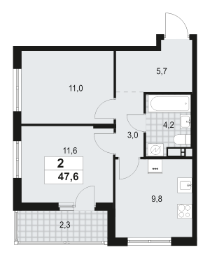 планировка, фото №1