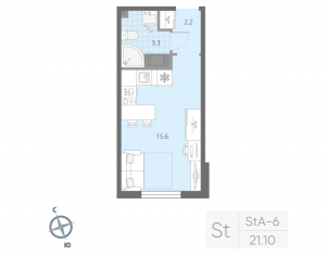 планировка, фото №1