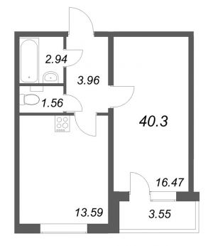 планировка, фото №1