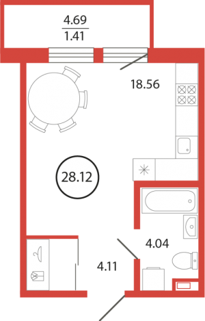 планировка, фото №1