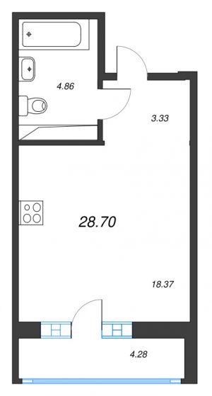планировка, фото №1