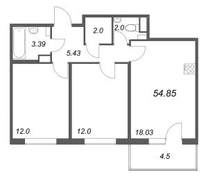 планировка, фото №1