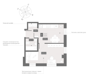 планировка, фото №1