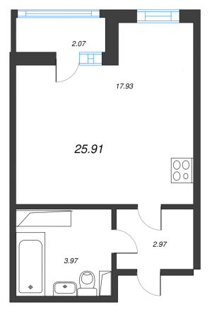планировка, фото №1