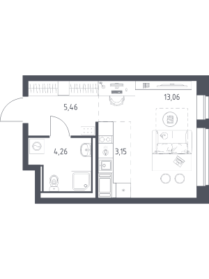 планировка, фото №1