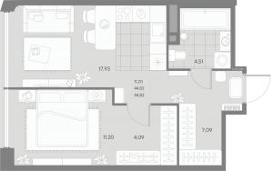 планировка, фото №1