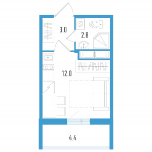 планировка, фото №1