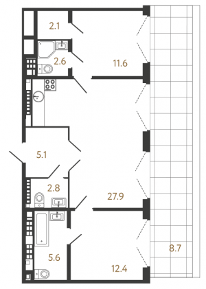 планировка, фото №1