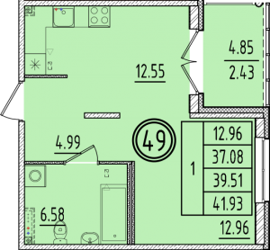 планировка, фото №1