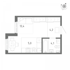 планировка, фото №1