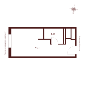 планировка, фото №1