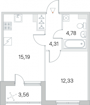 планировка, фото №1