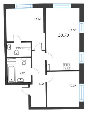 планировка, фото №1