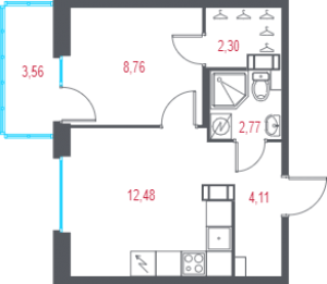 планировка, фото №1