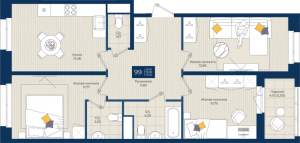 планировка, фото №1