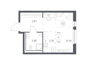 планировка, фото №1