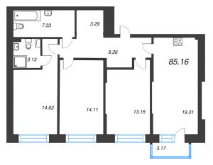 планировка, фото №1
