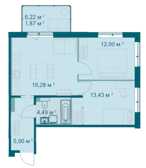 планировка, фото №1