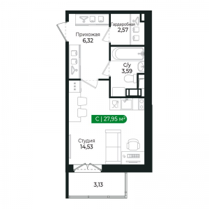 планировка, фото №1