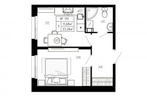 планировка, фото №1