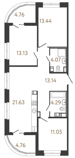 планировка, фото №1