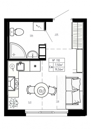 планировка, фото №1
