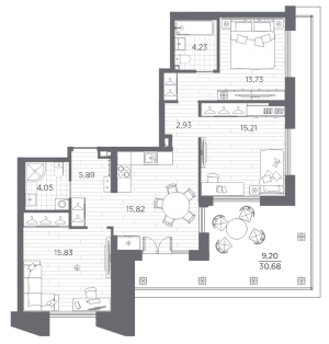 планировка, фото №1