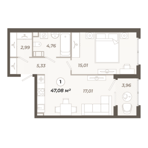 планировка, фото №1