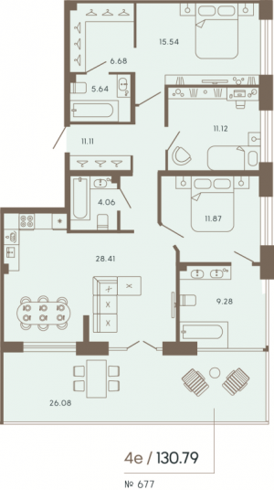 планировка, фото №1