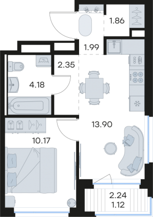 планировка, фото №1