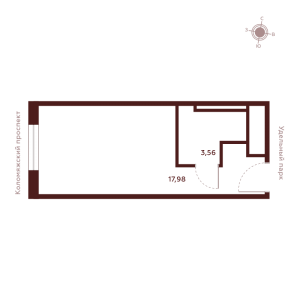 планировка, фото №1