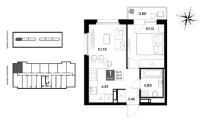 планировка, фото №1