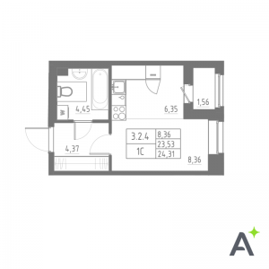 планировка, фото №1