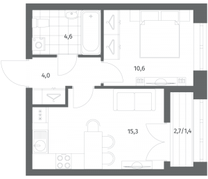 планировка, фото №1