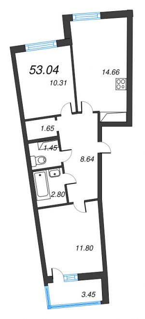 планировка, фото №1