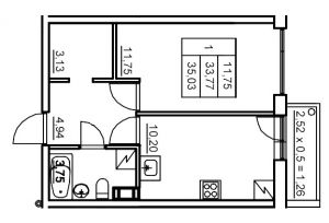 планировка, фото №1