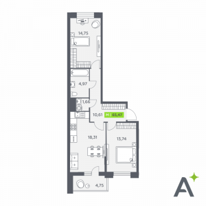 планировка, фото №1