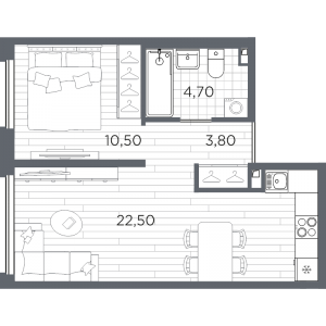 планировка, фото №1