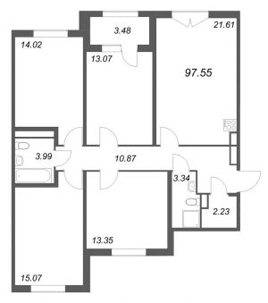 планировка, фото №1