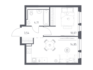 планировка, фото №1
