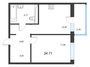 планировка, фото №1