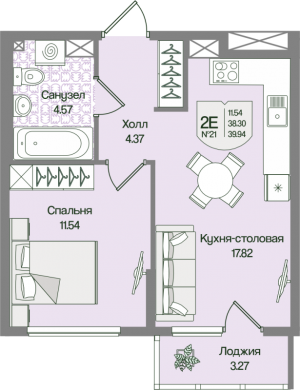 планировка, фото №1