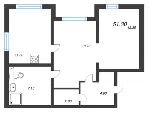 планировка, фото №1