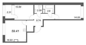 планировка, фото №1