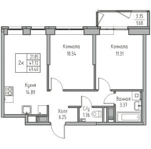 планировка, фото №1